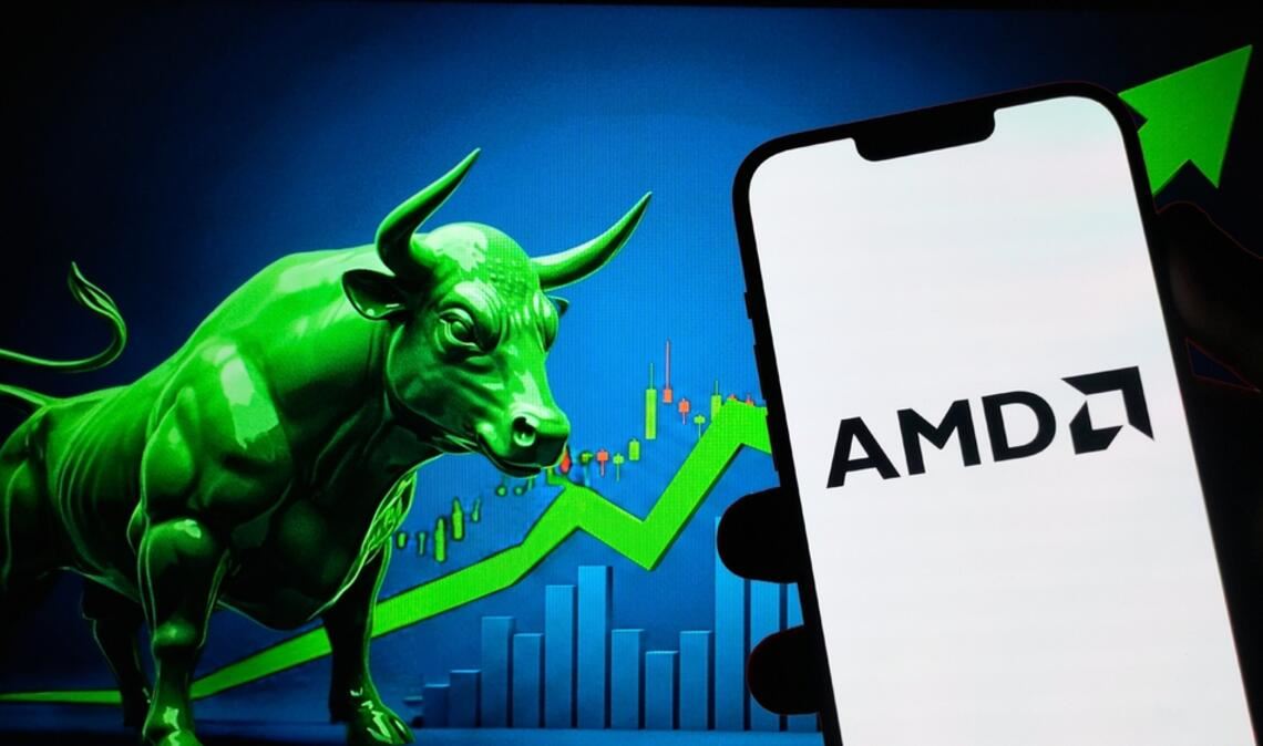 Die AMD-Aktie steigt um 11 Prozent. Ein milliardenschwerer Auftrag von Meta für KI-Chips sorgt für Optimismus bei Anlegern.