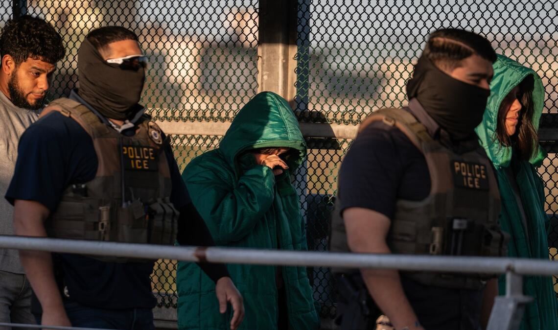 Die Abschiebepolitik ist zentral in Trumps zweiter Amtszeit (Archivbild).