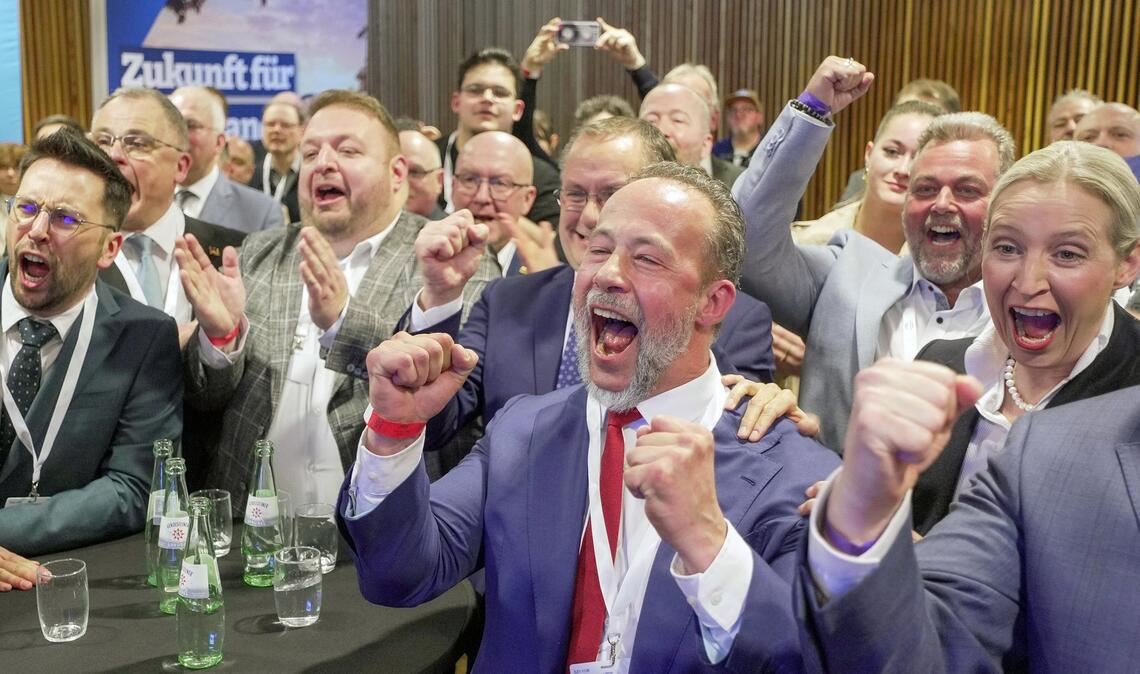Die AfD erzielte ihr bestes Ergebnis in Westdeutschland.
