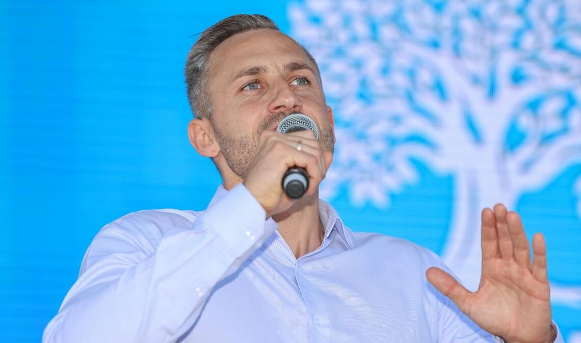 Die AfD führt mit ihrem Spitzenkandidaten Ulrich Siegmund in Umfragen. (Archivbild)