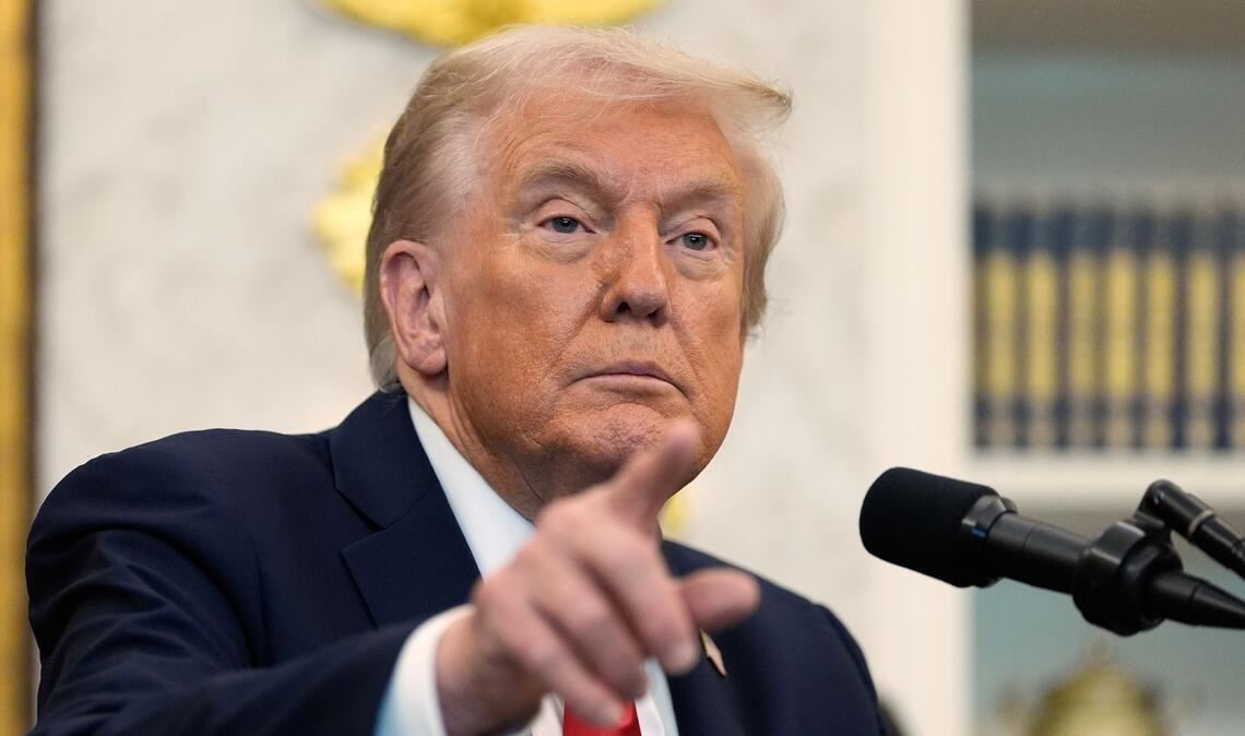 Die AfD möchte, dass US-Präsident Donald Trump die Ehrenbürgerwürde des Landkreises Bad Dürkheim erhält (Archivfoto).