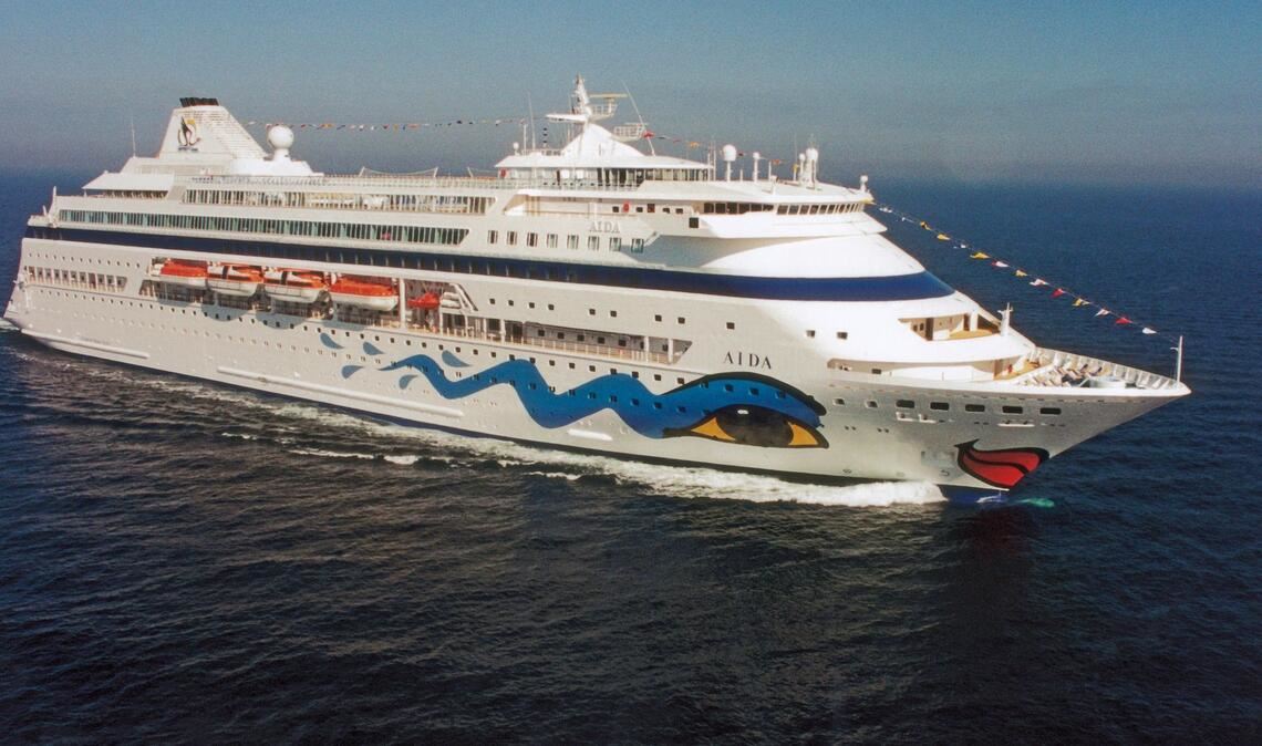 Die "Aida" hatte viele Namen: Clubschiff, Traumschiff, Luxusliner. (Archivbild)