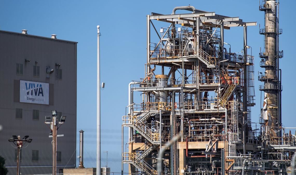 Die Anlage ist eine von nur zwei Raffinerien in Australien.