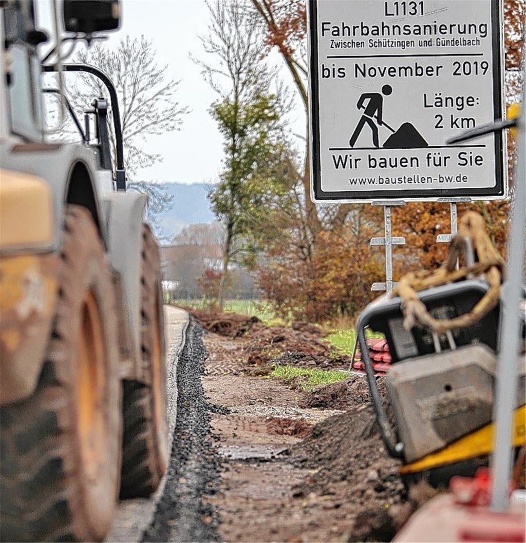 Straßensanierung dauert länger