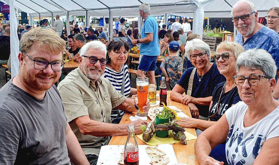Die Arbeitsgemeinschaft der Enzberger Vereine kann sich über einen festen Zuschuss für ihr Dorffest freuen, das zuletzt 2025 stattgefunden hat. Foto: Archiv/Stahlfeld