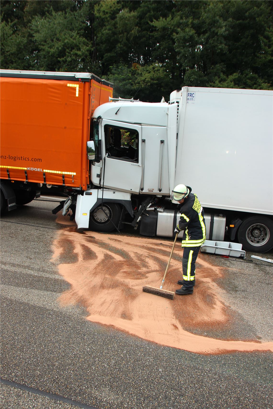 fix Auffahrunfall A8