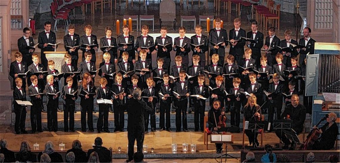 Orchester unterstützt Knabenchor