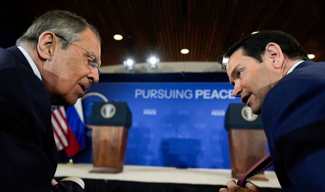 Die Außenminister Russlands und der USA sollen ein Treffen der Präsidenten Putin und Trump vorbereiten. (Archivbild)