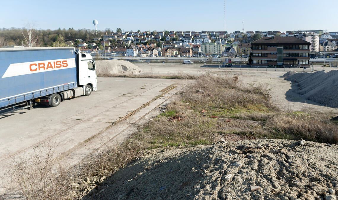 Die Außenstelle des Landratsamts wird aller Voraussicht nach auf dem Gelände der alten Ziegelei angesiedelt, nicht in der geplanten „Neuen Mitte“ von Mühlacker. Foto: Archiv (vh)