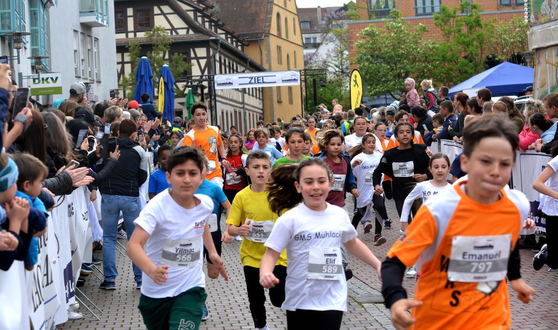 Die Bambini unterwegs.