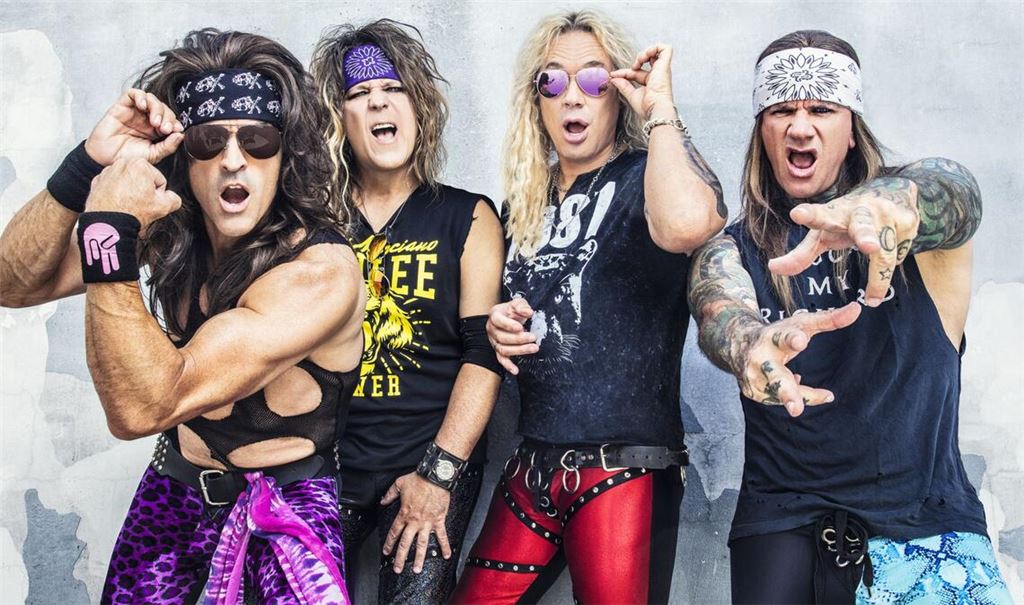 Die Band Steel Panther spielt Anfang Juli im LKA – für mehr oder weniger Geld.