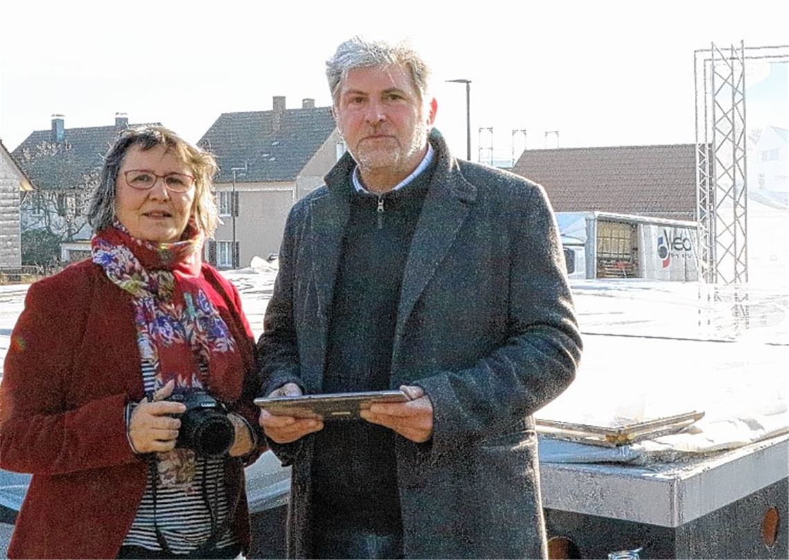 Baustelle im Aischbühl und im Internet