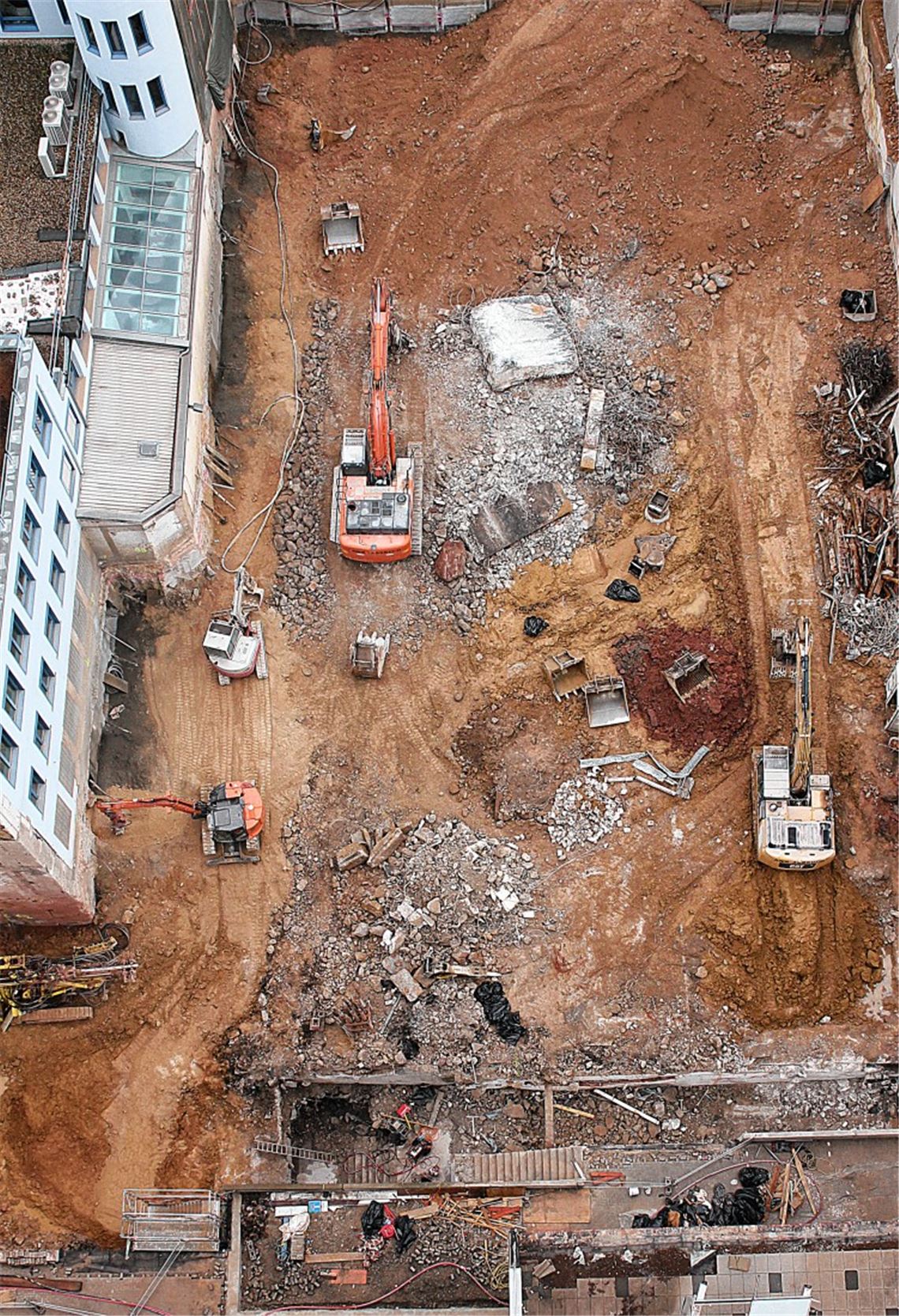 Abbruch des Tresors ist eine Herausforderung