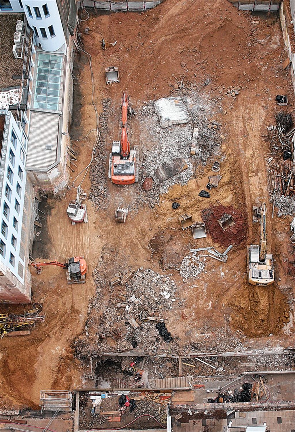 Abbruch des Tresors ist eine Herausforderung