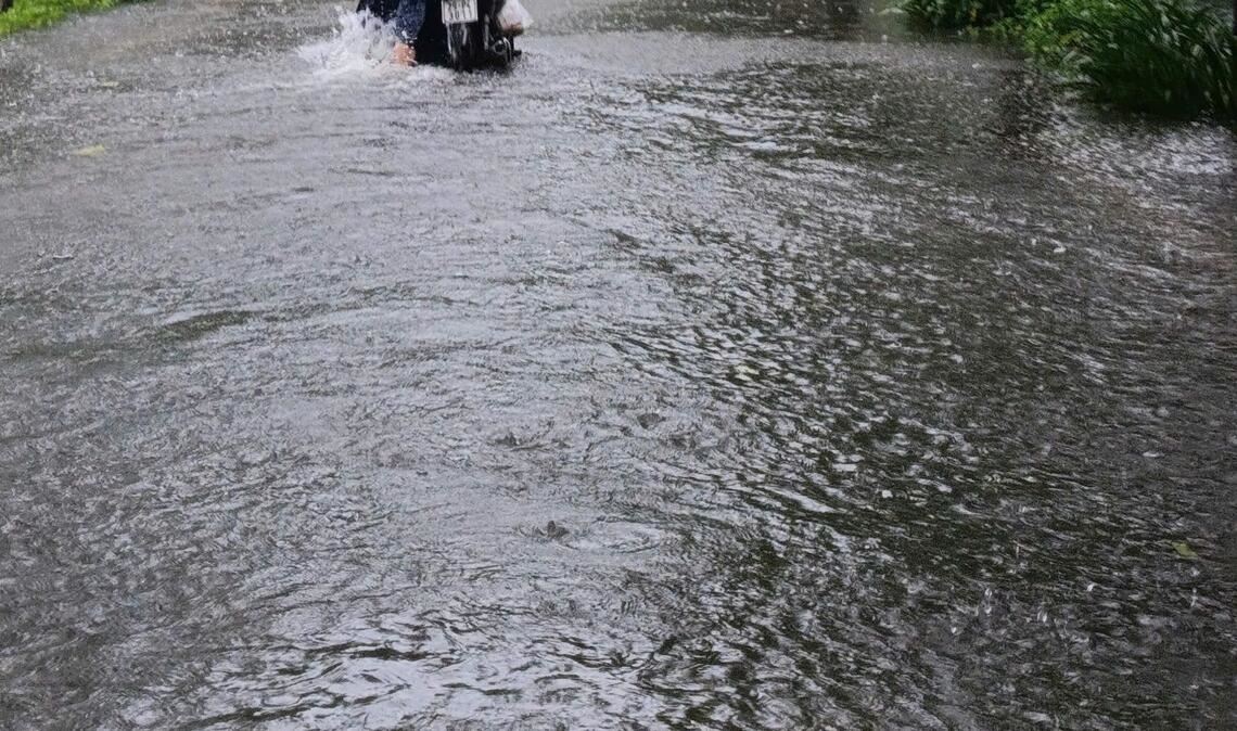 Die Behörden warnten vor Sturzfluten.