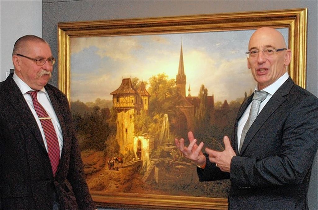 Die Besucherzahlen steigen: Michael Hörrmann (re.) und Peter Braun stellen das Programm rund ums Maulbronner Kloster vor.