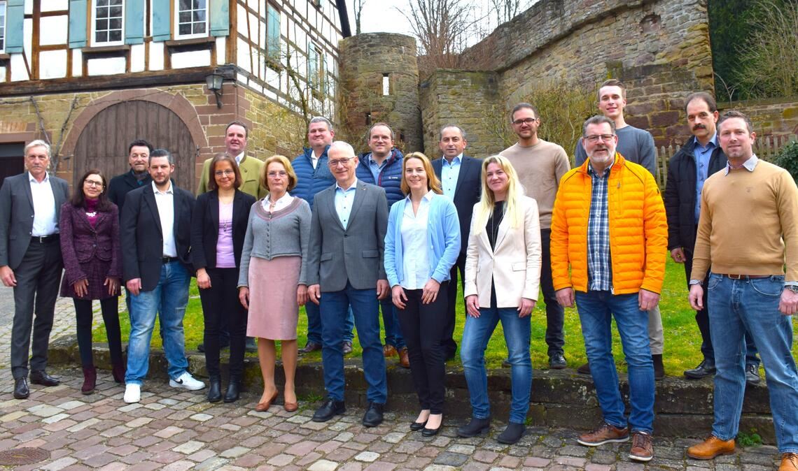 Die Bewerberinnen und Bewerber der BWV für die Kommunalwahlen. Foto: privat