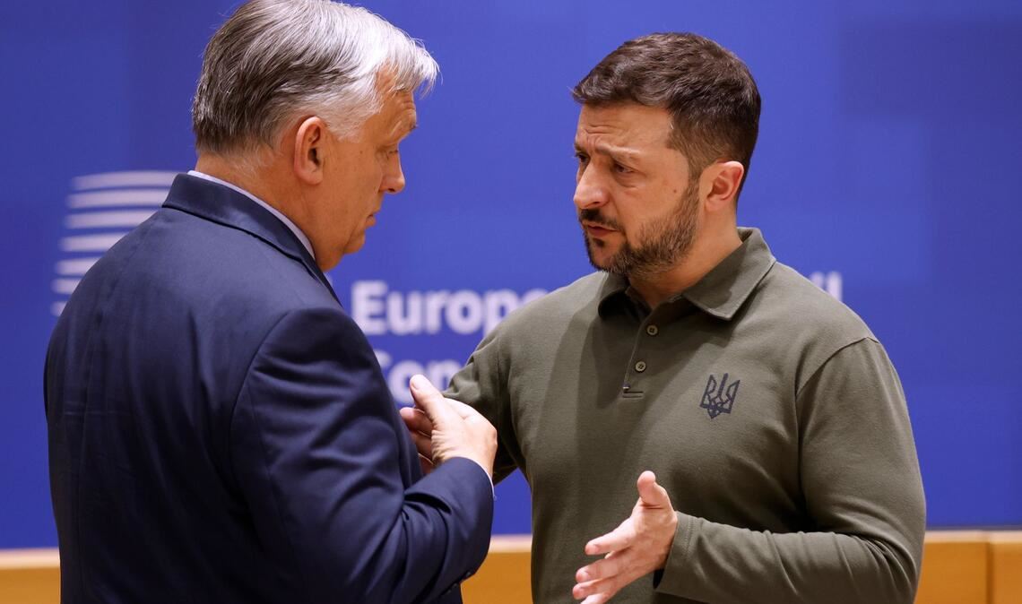 Die Beziehungen zwischen Ungarns Regierungschef Viktor Orban und dem ukrainischen Staatschef Wolodymyr Selenskyj waren noch nie wirklich gut. (Archivbild)