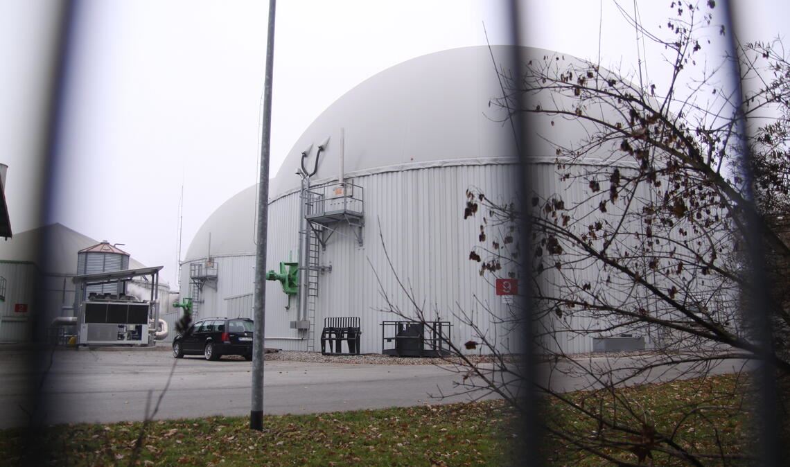 Die Biomethananlage Mühlacker. Foto: Archiv