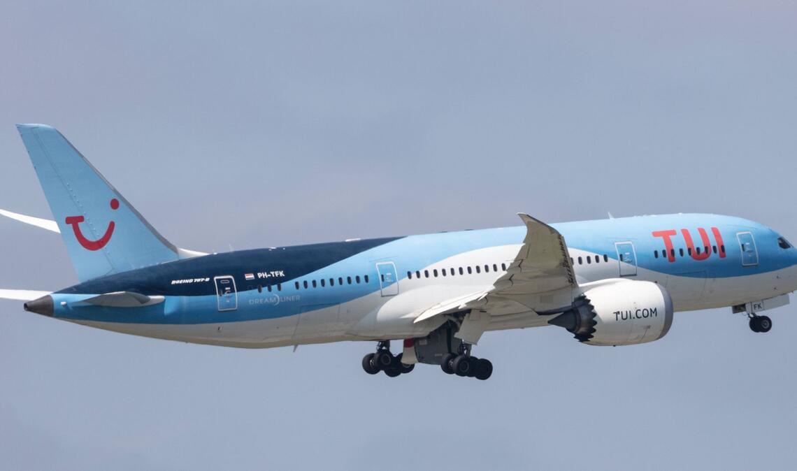Die Boeing 787 der TUI fly Niederlande ist von Kingston aus gestartet und am Sonntagvormittag in den Niederlanden gelandet (Symbolbild).