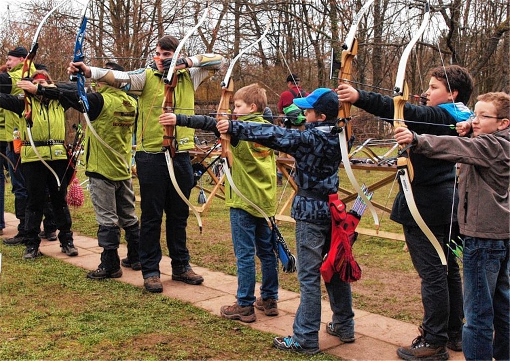 Die Bogenschützen des VfS Maulbronn-Diefenbach stellen bei den Kreismeisterschaften im Feldbogenschießen das erfolgreichte und zugleich zahlenmäßig stärkste Team. Foto: Appich