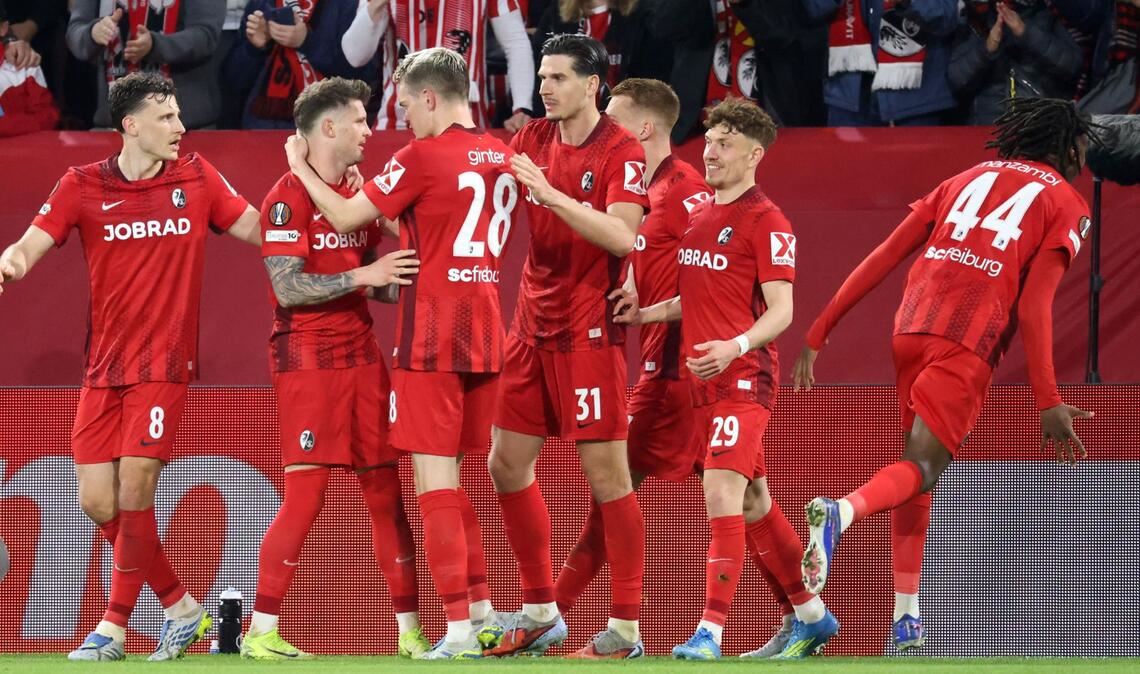 Die Breisgauer besiegten Sporting Braga im Halbfinal-Rückspiel der Europa League.