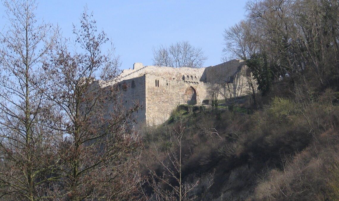 Die Burg Löffelstelz ist auch in der kalten Jahreszeit ein attraktiver Anblick. Archivfoto: Becker
