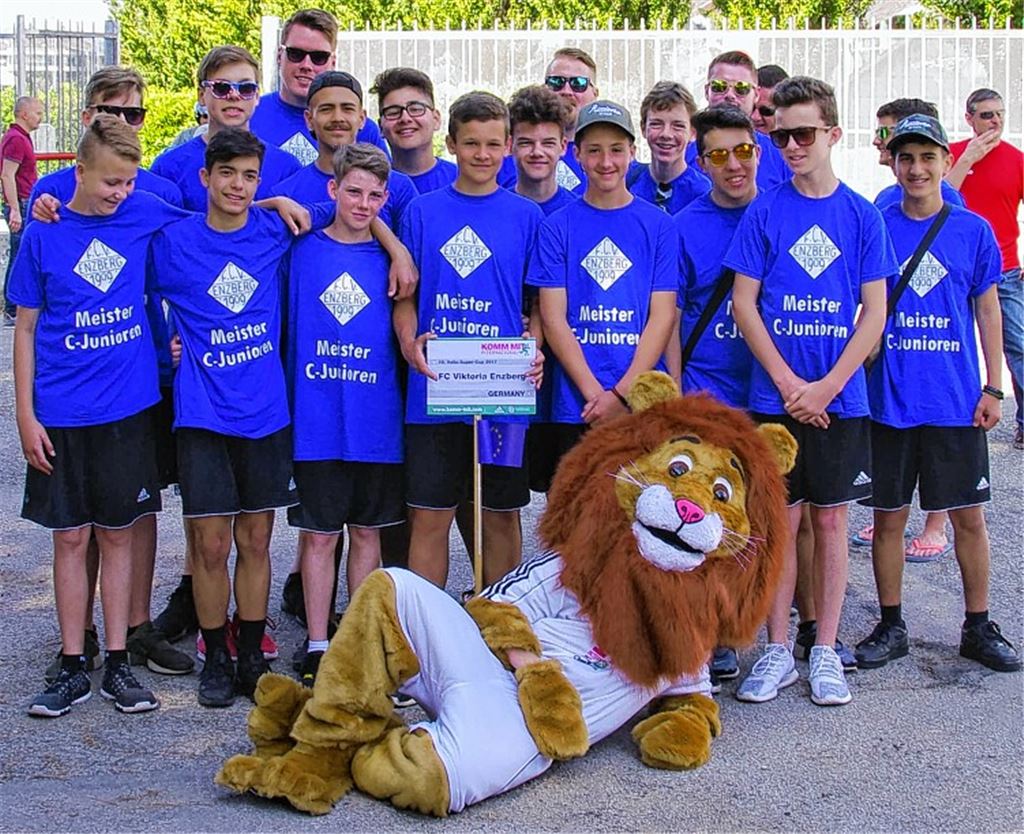 Enzberger C-Jugend feiert Aufstieg in Italien