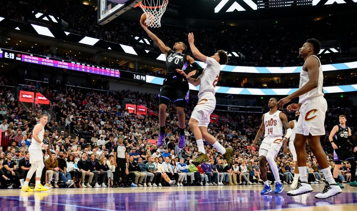 Die Cavaliers holten sich den Sieg in Salt Lake City.