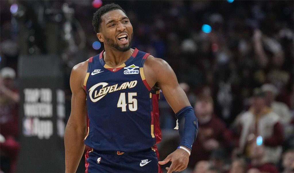 Die Cavaliers mit Donovan Mitchell haben beide Heimspiele zum Auftakt der Playoffs gewonnen.