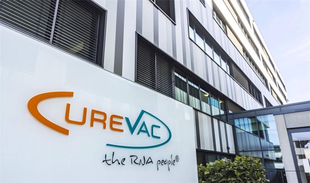 Die Curevac-Zentrale in Tübingen