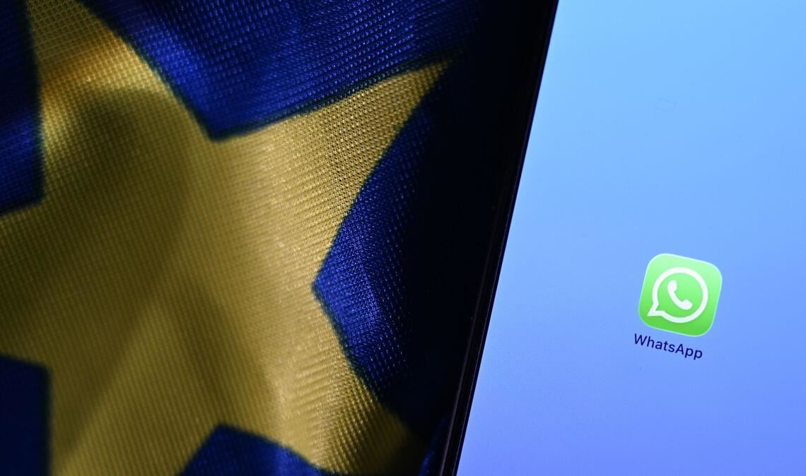 Die EU-Kommission nimmt WhatsApp genau ins Visier. (Symbolbild)