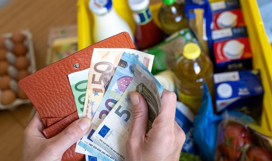 Die EZB erwartet in diesem Jahr eine Inflationsrate von durchschnittlich 5,3 Prozent.