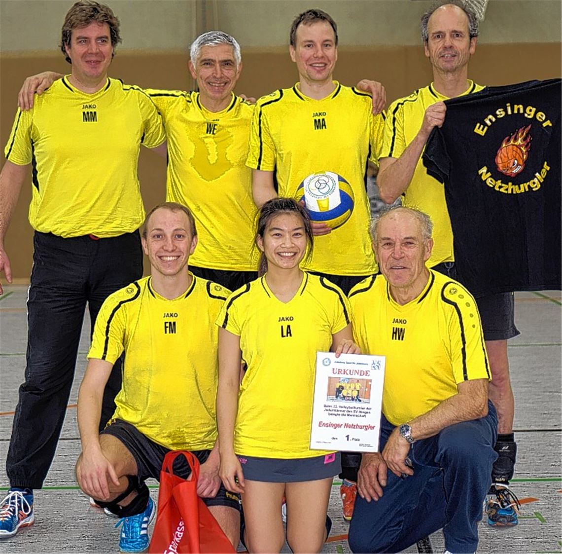 Netzhurgler siegen in Illingen