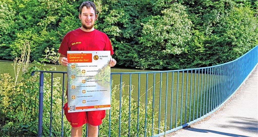 Gefahren in und auf der Enz