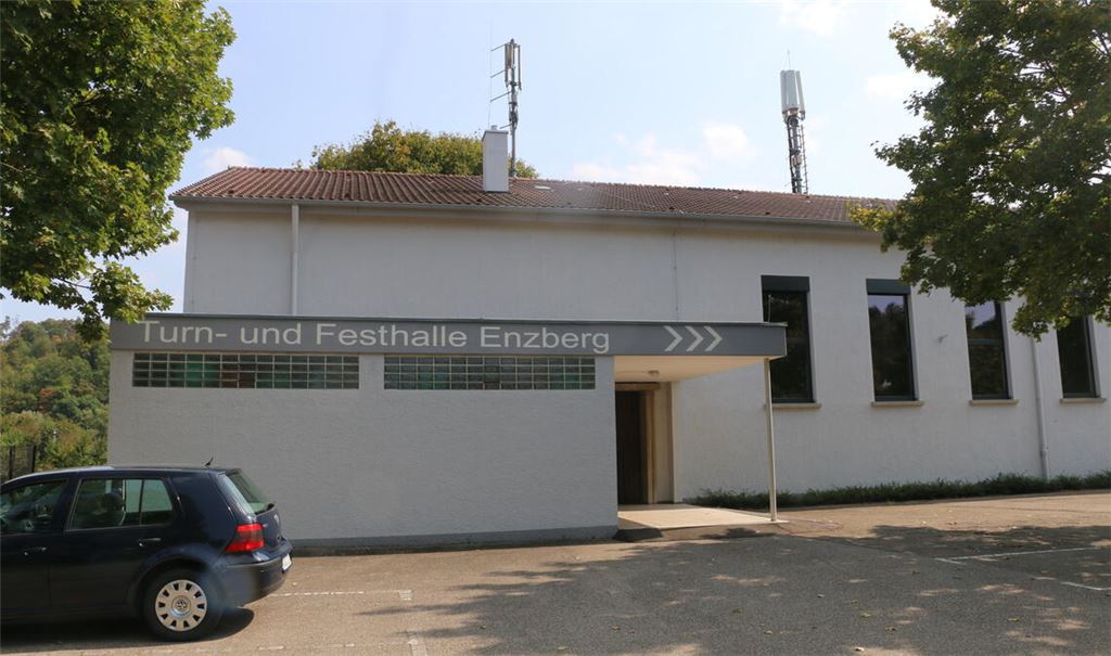 Die Enzberger Turn- und Festhalle Foto: Archiv