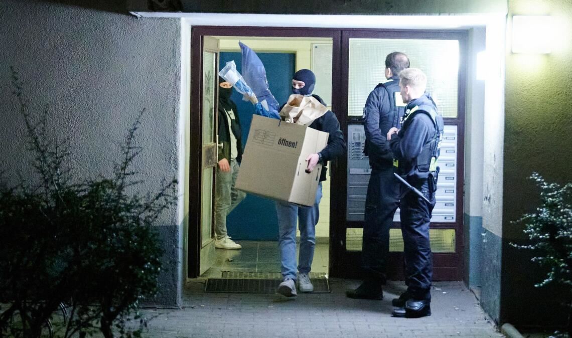Die Ermittler stellten in Klettes Wohnung in Berlin brisante Beweise sicher. (Archivbild)