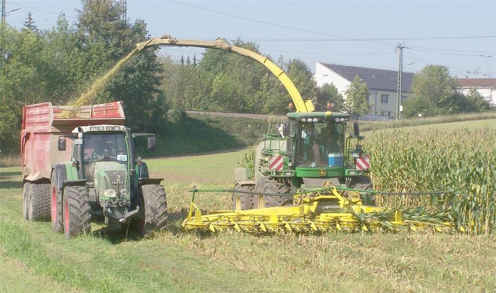 Die Ernte wird eingefahren. Foto: privat