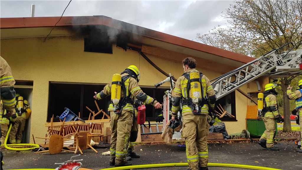 lh Brand im RKV Vereinsheim
