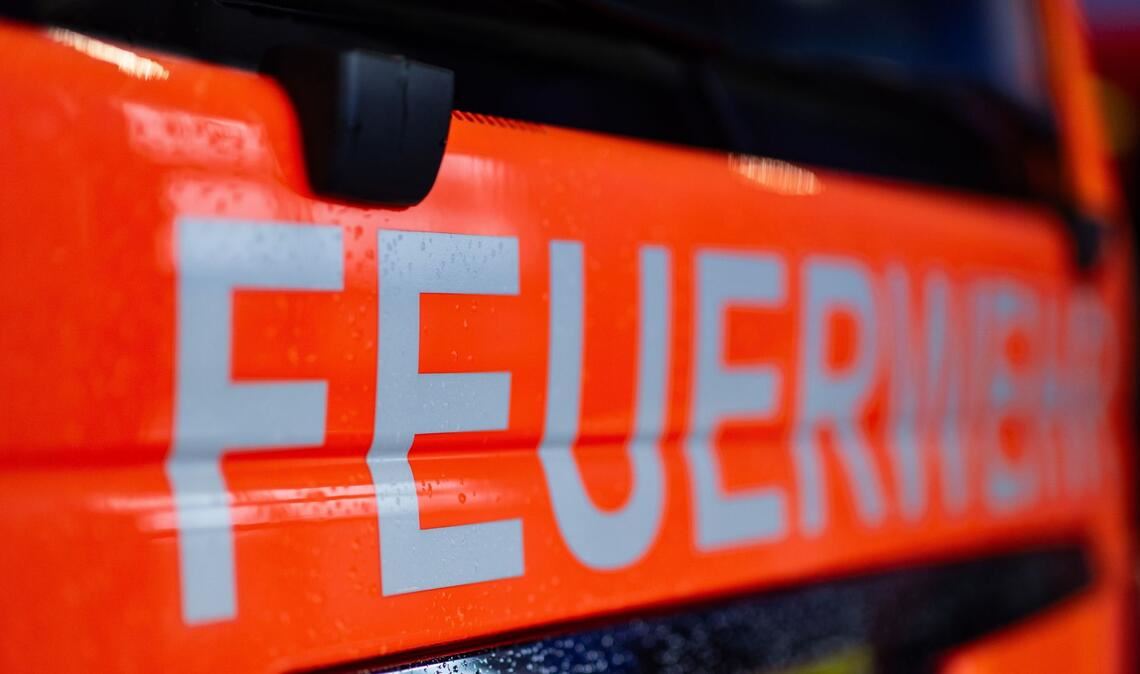 Die Feuerwehr konnte den Brand schnell löschen. (Symbolfoto)