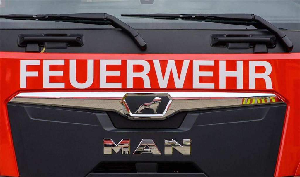 Die Feuerwehr löschte den Brand. (Symbolbild)