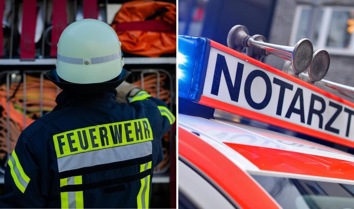 Die Feuerwehr rettete das Ehepaar aus der Wohnung, der Mann erlag später seinen Verletzungen. (Symbolfoto)