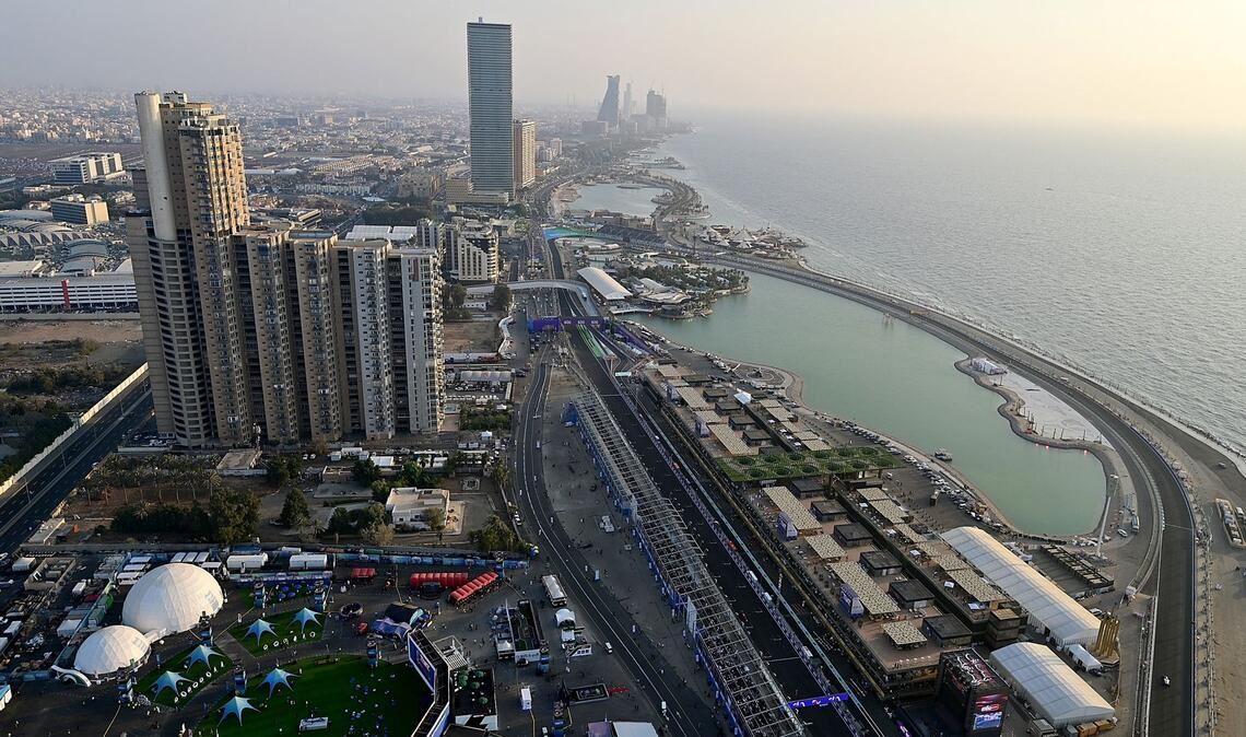 Die Formel 1-Rennstrecke in Saudi-Arabien. (Archivbild)