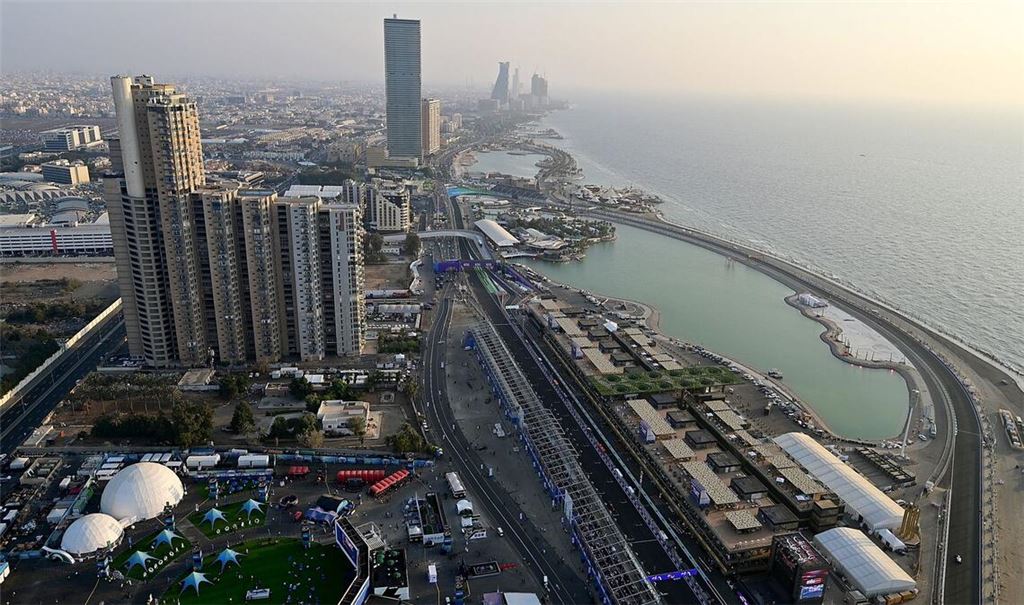 Die Formel 1-Rennstrecke in Saudi-Arabien. (Archivbild)