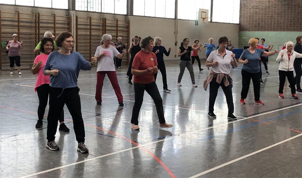 Die Fortbildung in der Mörike-Halle ist gut besucht.