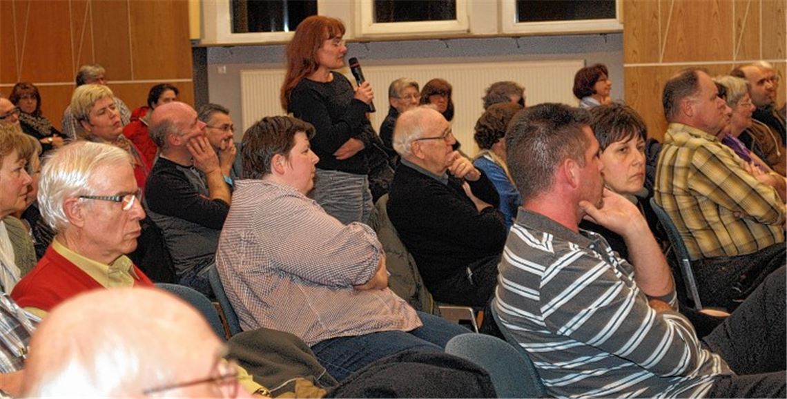 Die Fragestunde der Bürger gehört bei Informationsabenden zur Gartenschau zum festen Bestandteil.