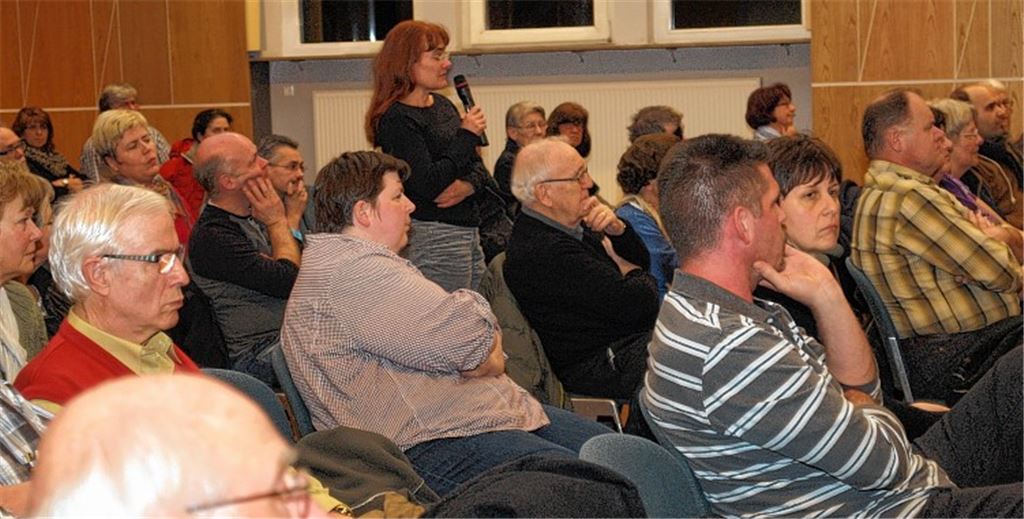 Die Fragestunde der Bürger gehört bei Informationsabenden zur Gartenschau zum festen Bestandteil.