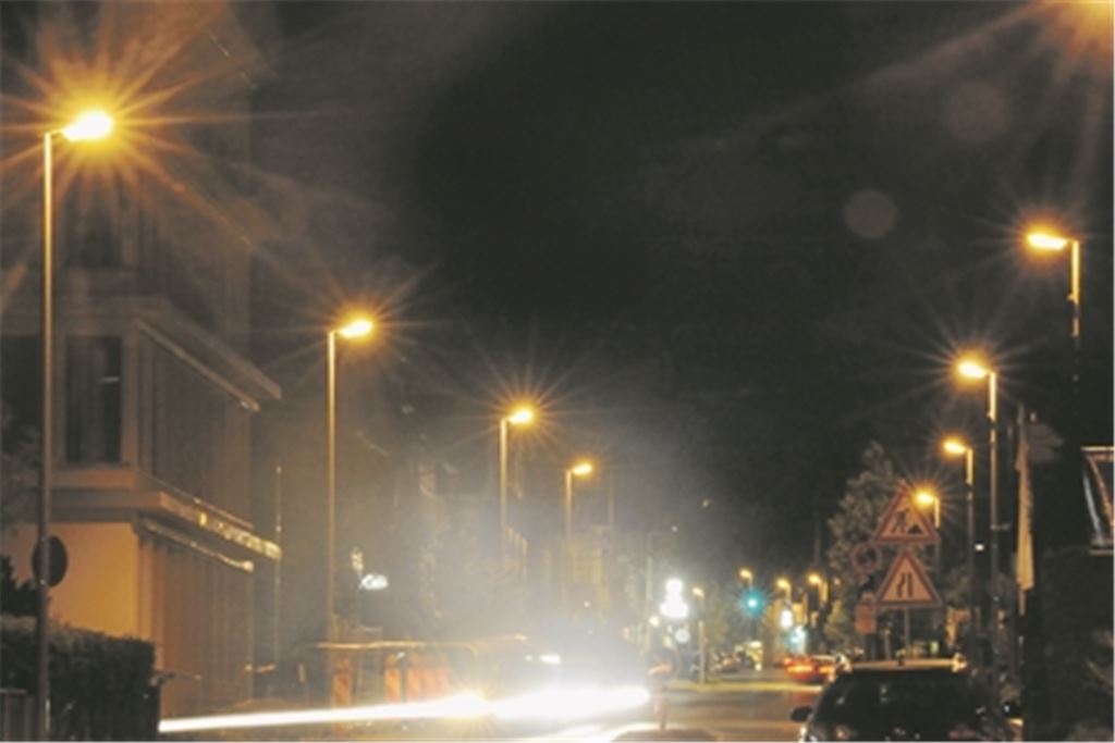 Die Frankfurter Straße in Maulbronn bei Nacht. Archivfoto: Fotomoment