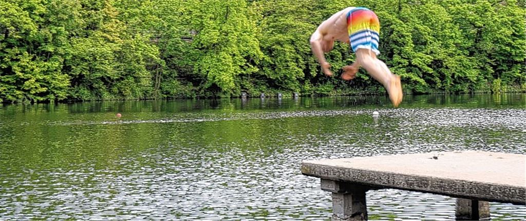 Jetzt fehlt nur noch das Badewetter