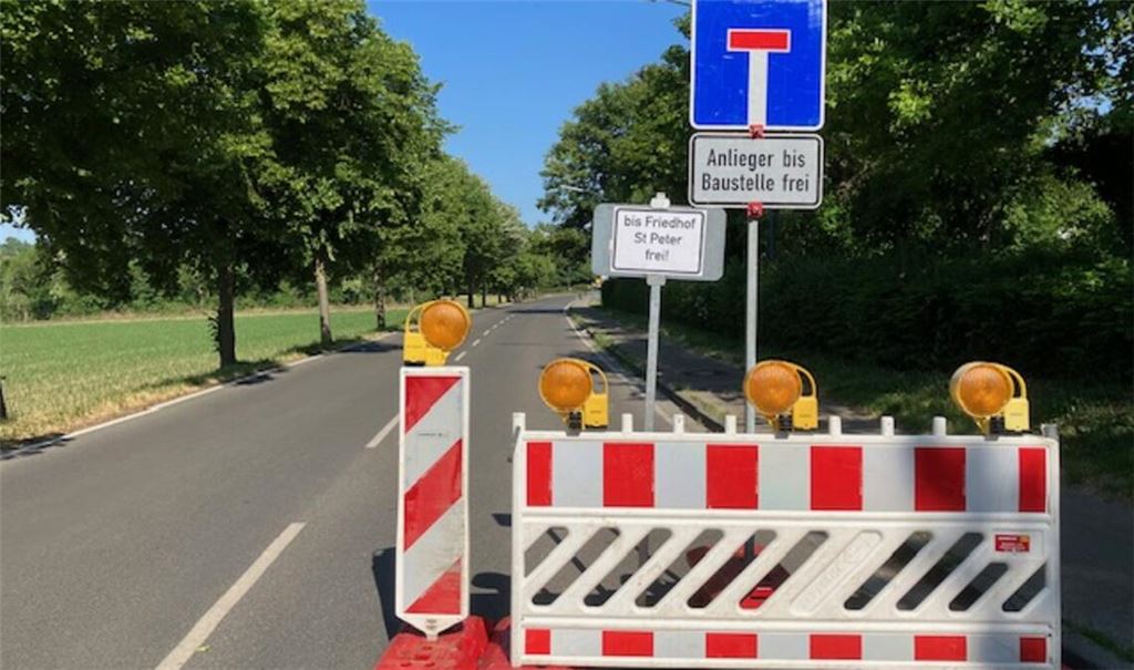 Die Freien Wähler sehen in diese Beschilderung in Lomersheim ein Problem. Foto: privat